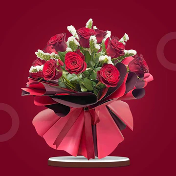 Heartfelt Red Elegance